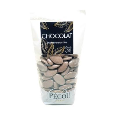 Dragées Chocolat 70% Moka 250g
