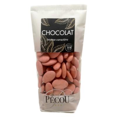 Dragées Chocolat 70% Terracotta 250g
