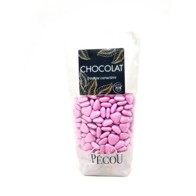 Mini Cœurs Rose Bonbon 250g