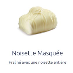 Noisette masque blanc Leonidas