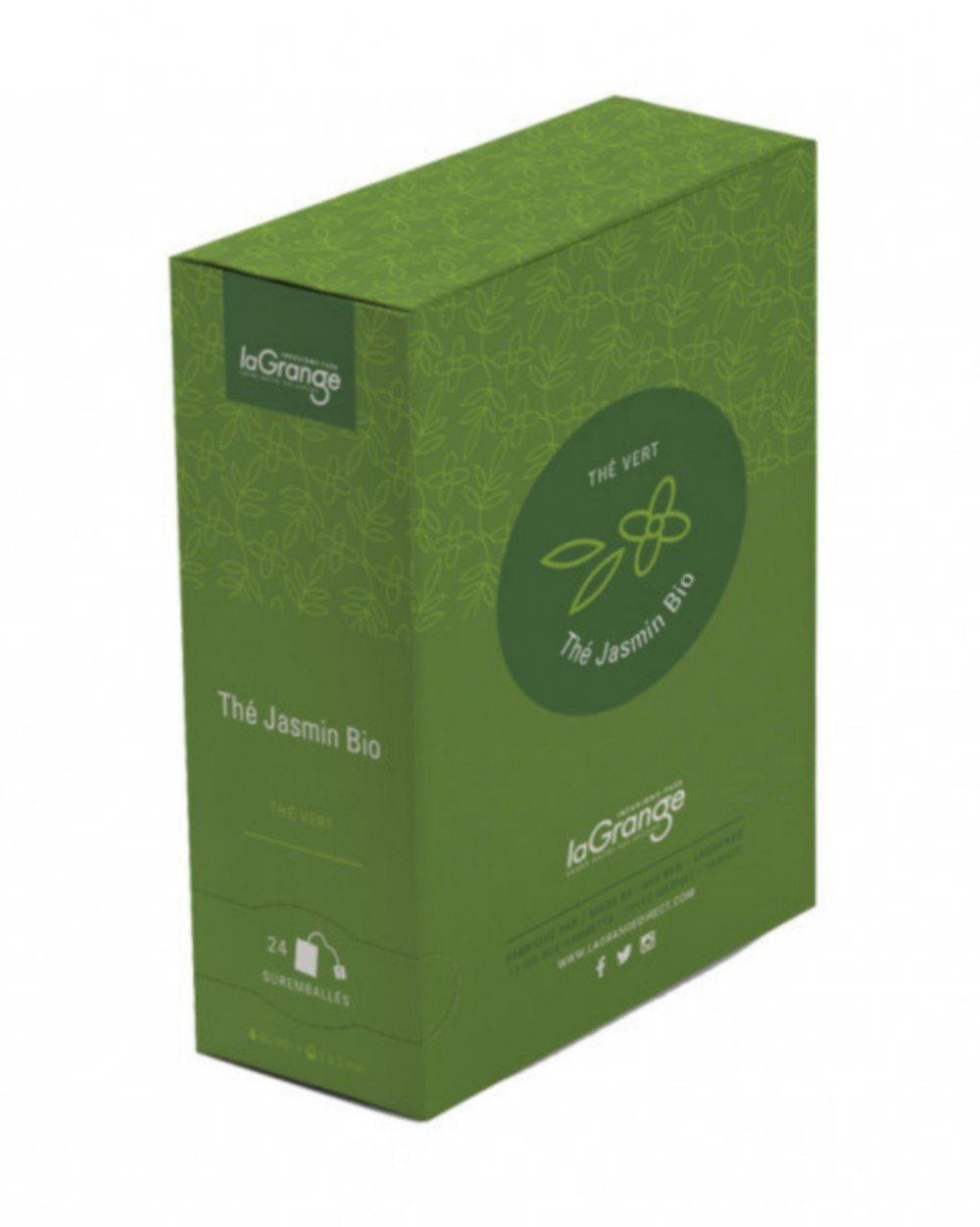 Thé vert - Jasmin - Boite 24 sachets