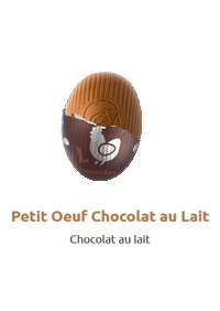 Petit oeuf chocolat au lait