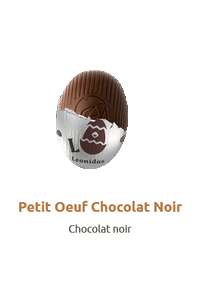 Petit oeuf chocolat noir