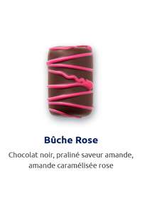 Bûche rose