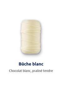 Bûche blanc