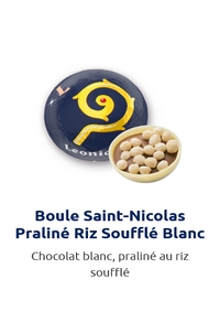 Boule St Nicolas riz soufflé