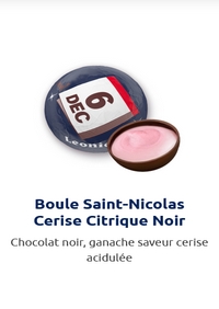 Boule St Nicolas cerise Citrique