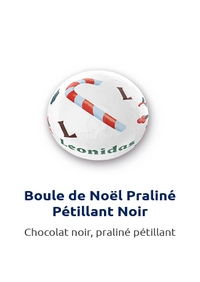 Boule de Noël Praliné Pétillant