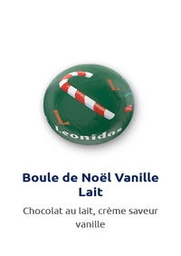 Boule de Noël vanille