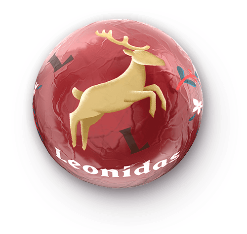 Boule de Noeël Mont Blanc Marron