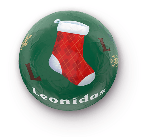 Boule de Noël Praliné noir