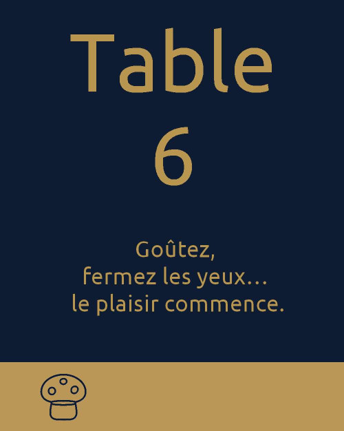 Table N°6