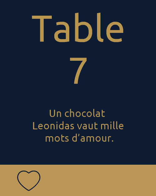 Table N°7