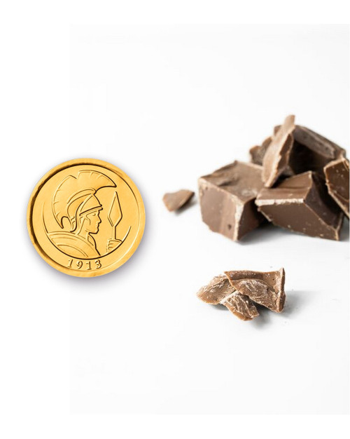 Pièces chocolat au lait