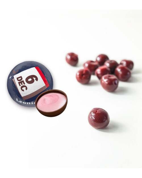 Boule Saint-Nicolas Cerise Citrique Noir