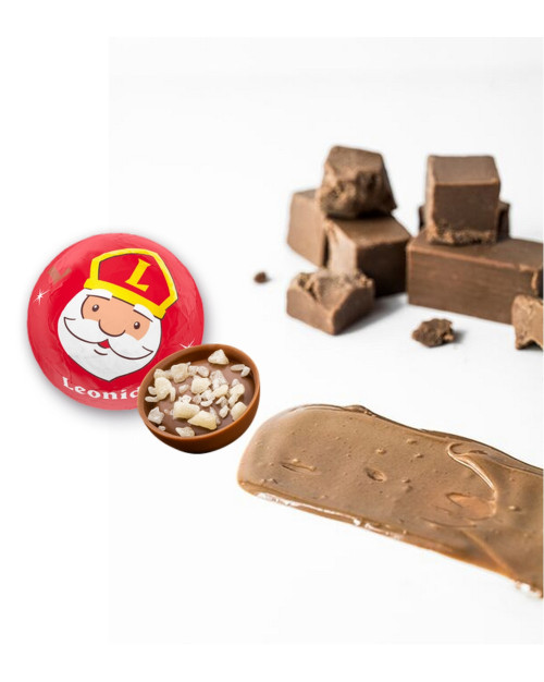 Boule de Saint-Nicolas praliné pétillant lait