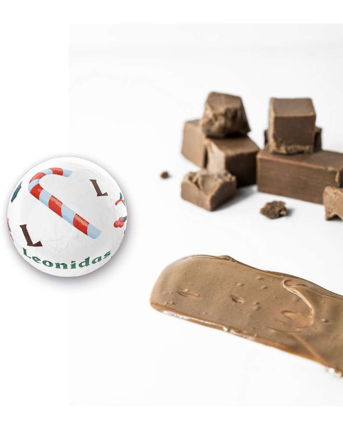 Boule de Noël Praliné pétillant noir