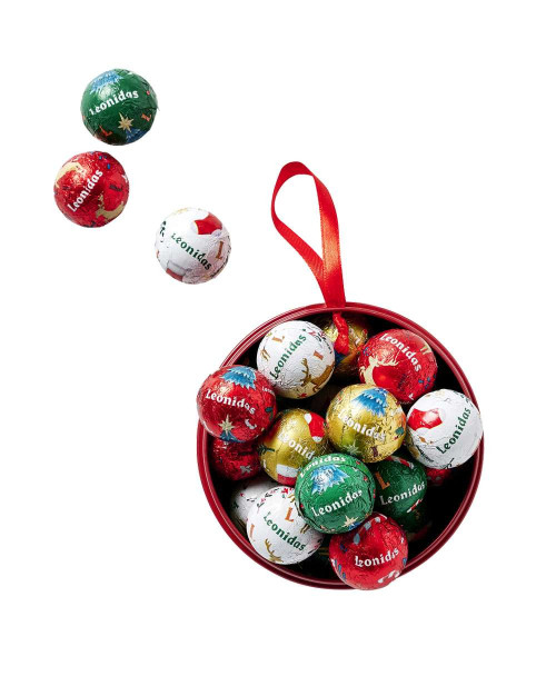 Boule de Noël métal 20 boules vert 230g