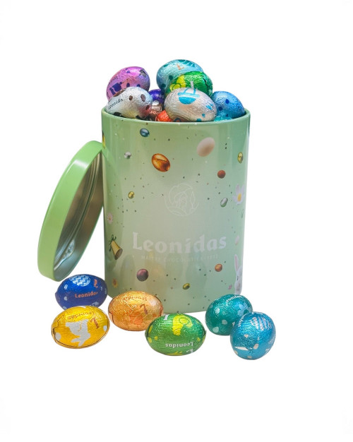 Cylindre métal petits oeufs 300g