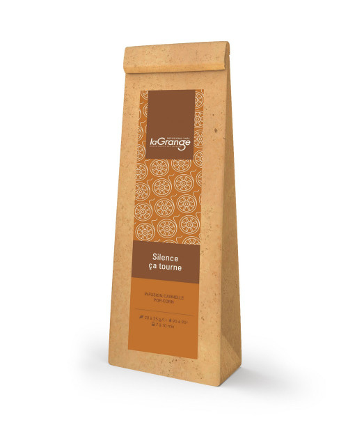 Silence ça tourne - Infusion pop corn cannelle - Pochette 100g