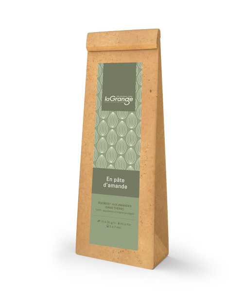 En pâte d'amandes - Rooibos aux amandes - Pochette 100g