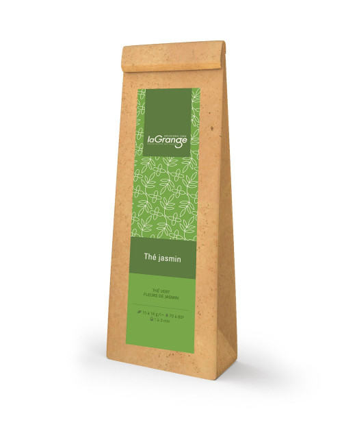 Fleurs de jasmin - Thé vert - Pochette 100g