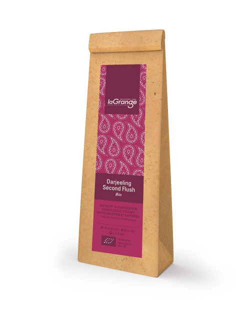 Darjeeling Second Flush Bio - Thé noir - Pochette 100g