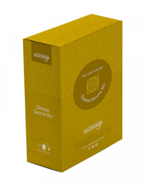 Chinese Sencha Bio - Thé vert de Chine BIO - Boite 24 sachets