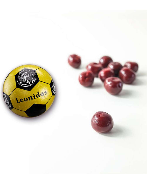 Boule Foot Cerise Citrique Noir