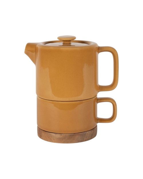 THEIERE EGOISTE+FILTRE NORDIKA MOUTARDE 45CL