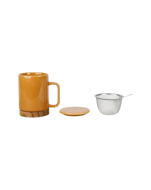 THEIERE EGOISTE+FILTRE NORDIKA BLANC 45CL+25CL