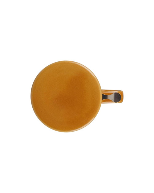 TISANIERE+FILTRE NORDIKA MOUTARDE CRAQUELE 35CL