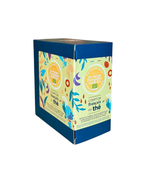 Le verger énergisant Maté BIO - Boite 20 sachets