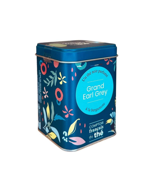 Thé Noir Grand Earl Grey - Boite métal 100g