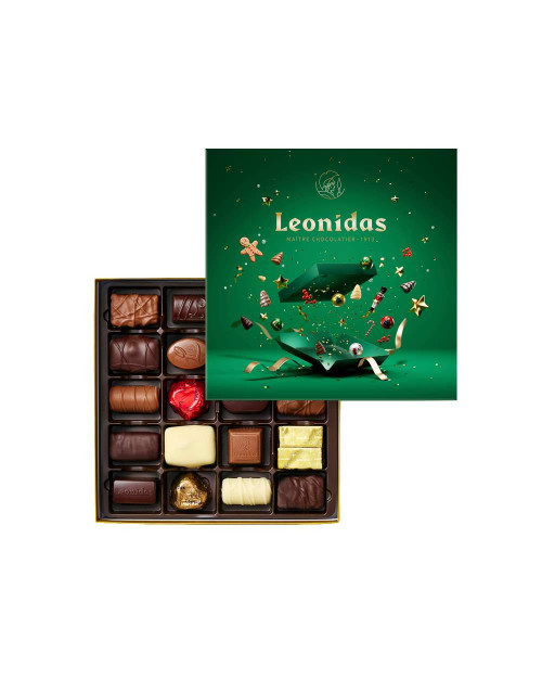 Coffret carré vert 300g