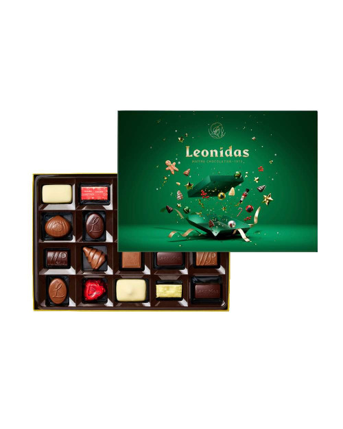 Coffret rectangle vert 255g