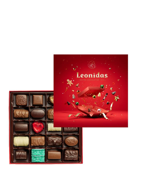 Coffret carré rouge 300g